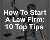 How To Start a Law Firm featured image