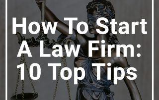 How To Start a Law Firm featured image