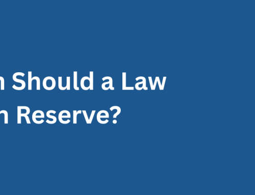 How Much Cash Should a Law Firm Keep in Reserve?